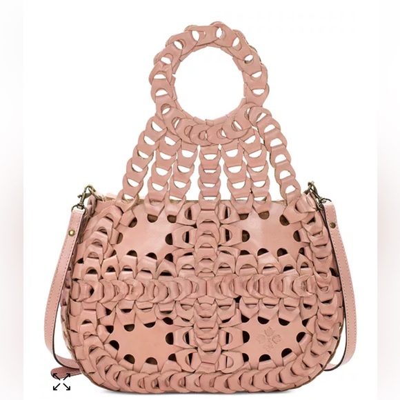Patricia Nash Handbags - Patricia Nash Chain Link Pink Ticci Shoulder Bag.